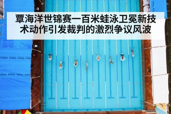 覃海洋世锦赛一百米蛙泳卫冕新技术动作引发裁判的激烈争议风波
